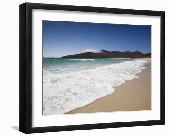 Australia, Tasmania, Freycinet National Park; Wineglass Bay-Andrew Watson-Framed Photographic Print