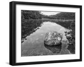 Australia, Tasmania, Lila Lake Cradle Mountain National Park-John Ford-Framed Photographic Print