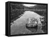 Australia, Tasmania, Lila Lake Cradle Mountain National Park-John Ford-Framed Stretched Canvas