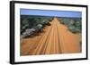 Australia, Tracks Through Desert-null-Framed Photo