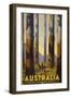 Australia Trees-null-Framed Premium Giclee Print