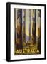 Australia Trees-null-Framed Premium Giclee Print