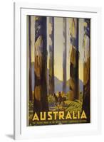 Australia Trees-null-Framed Giclee Print