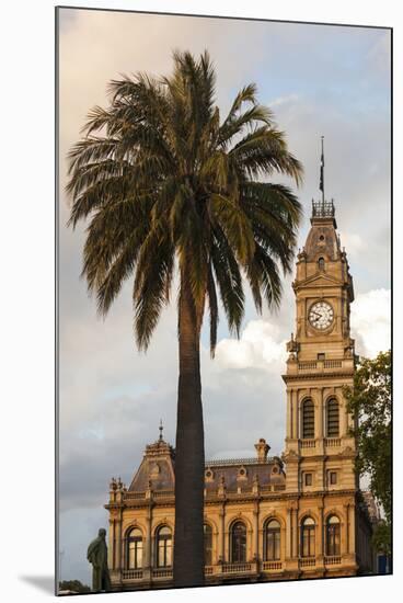 Australia, Victoria, Bendigo, Town Hall Tower, Late Afternoon-Walter Bibikow-Mounted Photographic Print