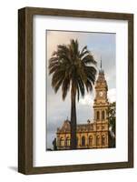 Australia, Victoria, Bendigo, Town Hall Tower, Late Afternoon-Walter Bibikow-Framed Photographic Print