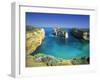 Australia, Victoria, Great Ocean Road, Port Campbell National Park, Island Archway-Udo Siebig-Framed Photographic Print