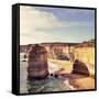 Australia, Victoria, Great Ocean Road, Port Campbell National Park, the Twelve Apostles-Staskulesh-Framed Stretched Canvas