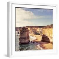 Australia, Victoria, Great Ocean Road, Port Campbell National Park, the Twelve Apostles-Staskulesh-Framed Photographic Print