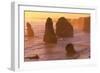 Australia, Victoria, Great Ocean Road, Twelve Apostles at Sunset-moodboard-Framed Photographic Print