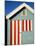 Australia, Victoria, Melbourne; Colourful Beach Hut at Brighton Beach-Andrew Watson-Mounted Photographic Print