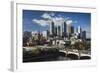 Australia, Victoria, Melbourne, Skyline, Yarra River, Princess Bridge-Walter Bibikow-Framed Photographic Print