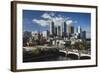 Australia, Victoria, Melbourne, Skyline, Yarra River, Princess Bridge-Walter Bibikow-Framed Photographic Print