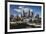 Australia, Victoria, Melbourne, Skyline, Yarra River, Princess Bridge-Walter Bibikow-Framed Photographic Print