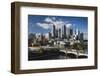 Australia, Victoria, Melbourne, Skyline, Yarra River, Princess Bridge-Walter Bibikow-Framed Photographic Print