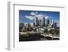 Australia, Victoria, Melbourne, Skyline, Yarra River, Princess Bridge-Walter Bibikow-Framed Photographic Print