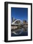 Australia, Victoria, Melbourne, Yarra River Footbridge and Skyline-Walter Bibikow-Framed Photographic Print