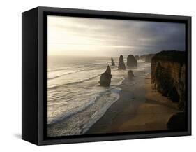Australia, Victoria, the Twelve Apostles in Port Campbell NP-Greg Probst-Framed Stretched Canvas