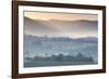 Australia, Victoria, Yarra Valley, Landscape, Dawn-Walter Bibikow-Framed Photographic Print