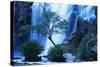 Australia Waterfall in Forest-Nosnibor137-Stretched Canvas