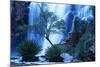 Australia Waterfall in Forest-Nosnibor137-Mounted Photographic Print