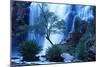 Australia Waterfall in Forest-Nosnibor137-Mounted Photographic Print