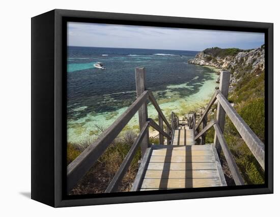 Australia, Western Australia, Rottnest Island-Andrew Watson-Framed Stretched Canvas