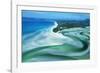 Australia Whitehaven Beach, Whitsunday Island-null-Framed Photographic Print