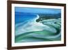 Australia Whitehaven Beach, Whitsunday Island-null-Framed Photographic Print