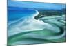 Australia Whitehaven Beach, Whitsunday Island-null-Mounted Photographic Print