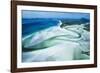 Australia Whitsunday Island Hill Inlet, Whitehaven Beach-null-Framed Photographic Print