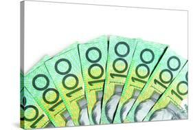 Australian $100 Bills-Robyn Mackenzie-Stretched Canvas