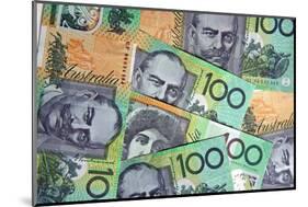 Australian 100 Dollar Bills-Neale Cousland-Mounted Photographic Print