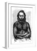 Australian Aborigine, 1886-E Ronjat-Framed Giclee Print