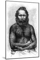 Australian Aborigine, 1886-E Ronjat-Mounted Giclee Print