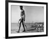 Australian Aborigine Man Bringing Back Two Monitor Lizards Known as Goannas to His Clan-Fritz Goro-Framed Photographic Print