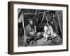 Australian Aborigines, 1886-Edouard Riou-Framed Giclee Print