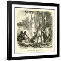 Australian Aborigines-null-Framed Giclee Print
