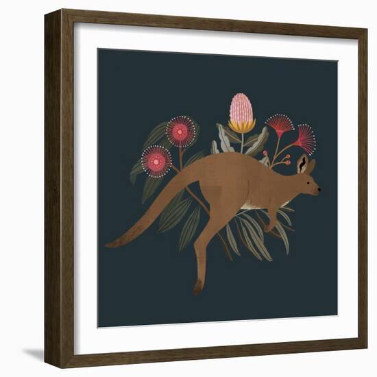 Australian Animals III-Victoria Barnes-Framed Art Print