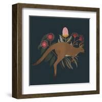 Australian Animals III-Victoria Barnes-Framed Art Print