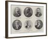 Australian Federation, the Premiers of the Australian Colonies-null-Framed Giclee Print