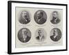 Australian Federation, the Premiers of the Australian Colonies-null-Framed Giclee Print