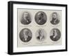 Australian Federation, the Premiers of the Australian Colonies-null-Framed Giclee Print