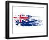 Australian Flag-redshinestudio-Framed Art Print