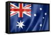 Australian Flag-daboost-Framed Stretched Canvas