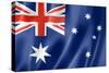 Australian Flag-daboost-Stretched Canvas