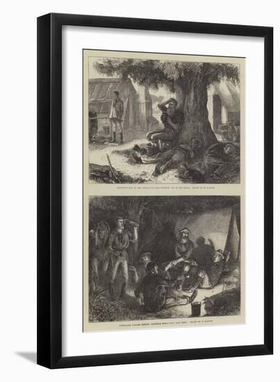 Australian Gold Diggings-William Ralston-Framed Giclee Print