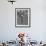 Australian Golfer Peter Thompson, Standing under Oversized Umbrella During the Los Angeles Open-Allan Grant-Framed Premium Photographic Print displayed on a wall