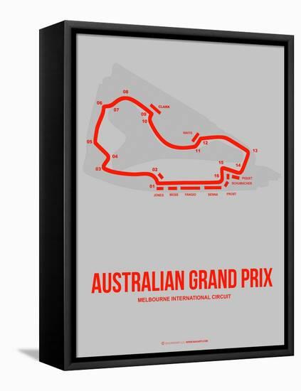 Australian Grand Prix 1-NaxArt-Framed Stretched Canvas