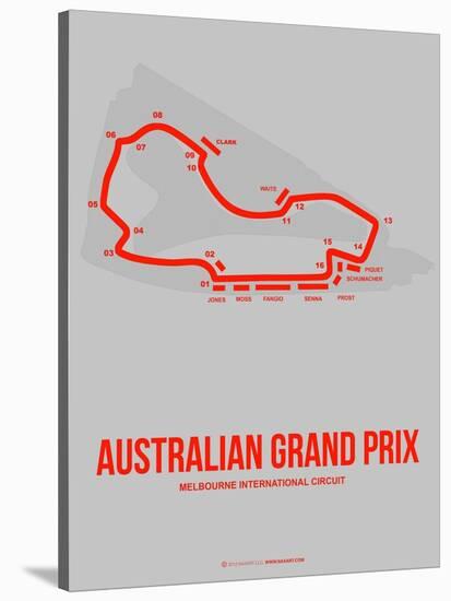 Australian Grand Prix 1-NaxArt-Stretched Canvas
