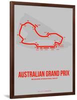 Australian Grand Prix 1-NaxArt-Framed Art Print